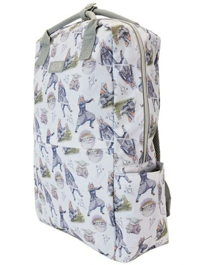 Ahsoka All Over Print Kids Full Size Backpack 11.5x17.5Inch in White image 2