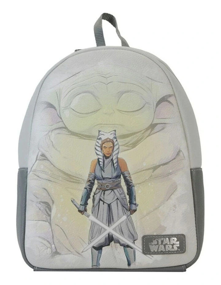 Ahsoka Action Mini Backpack 8.5x10.75Inch in Grey image 1