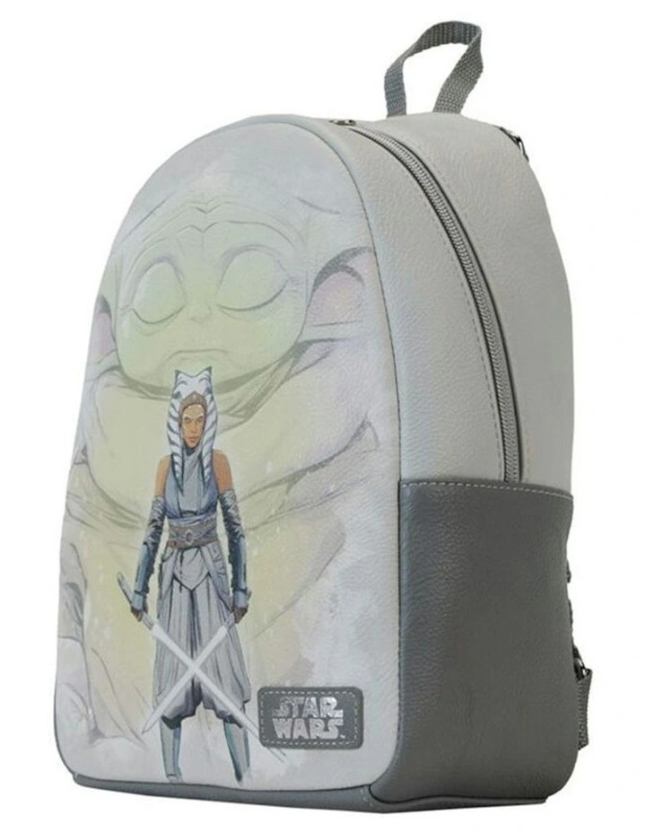 Ahsoka Action Mini Backpack 8.5x10.75Inch in Grey image 2