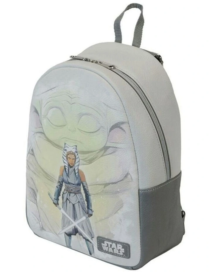 Ahsoka Action Mini Backpack 8.5x10.75Inch in Grey image 3