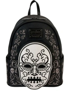 Death Eater Mask Leather Mini Backpack 23x27cm (12Years+) in Multi