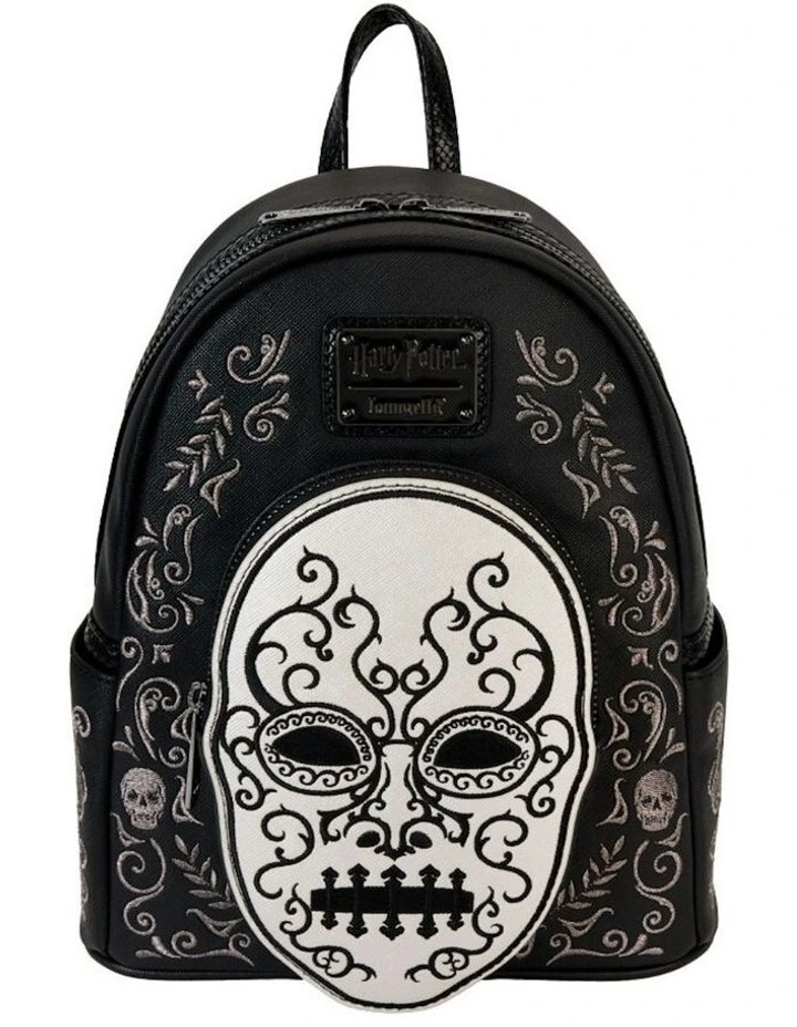 Death Eater Mask Leather Mini Backpack 23x27cm (12Years+) in Multi image 1
