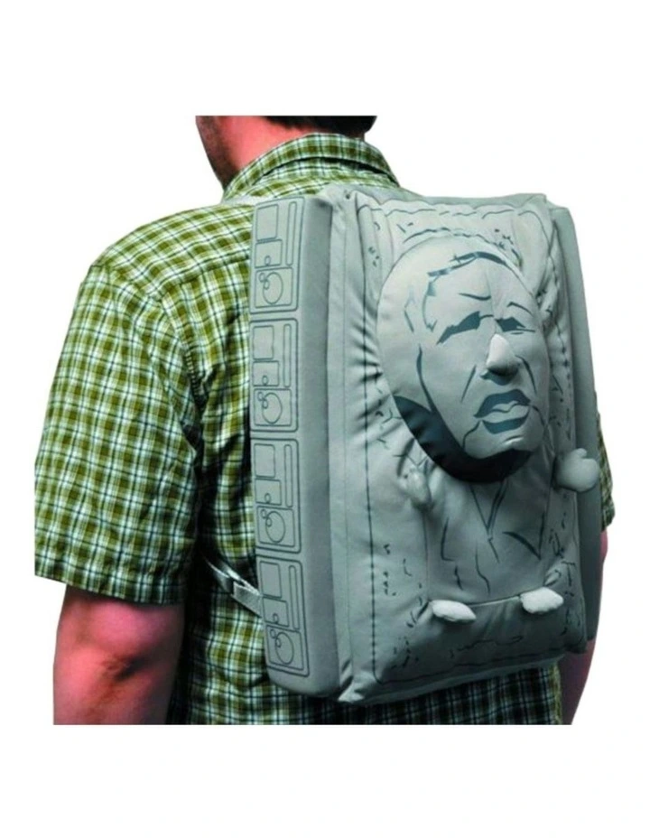 Star Wars Movie Han Solo Carbonite Backpack in Grey image 1