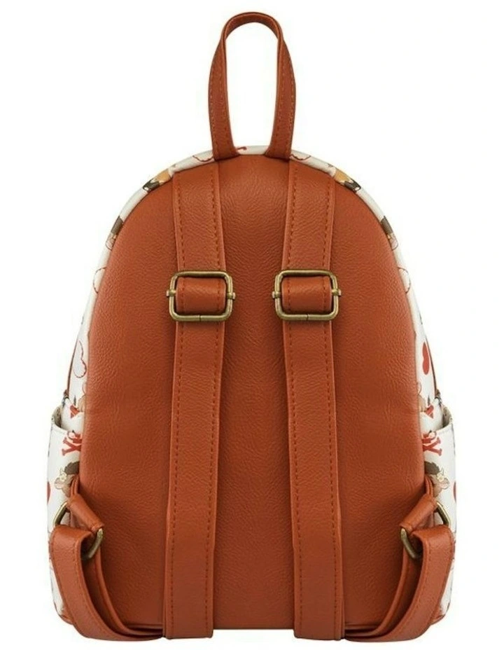 Villainous Valentines Faux Leather Mini Backpack in Multi image 2