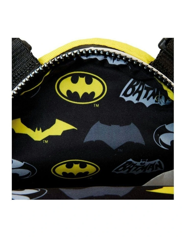 Vegan Leather Batman 85th Anniversary Mini Backpack in Multi image 3