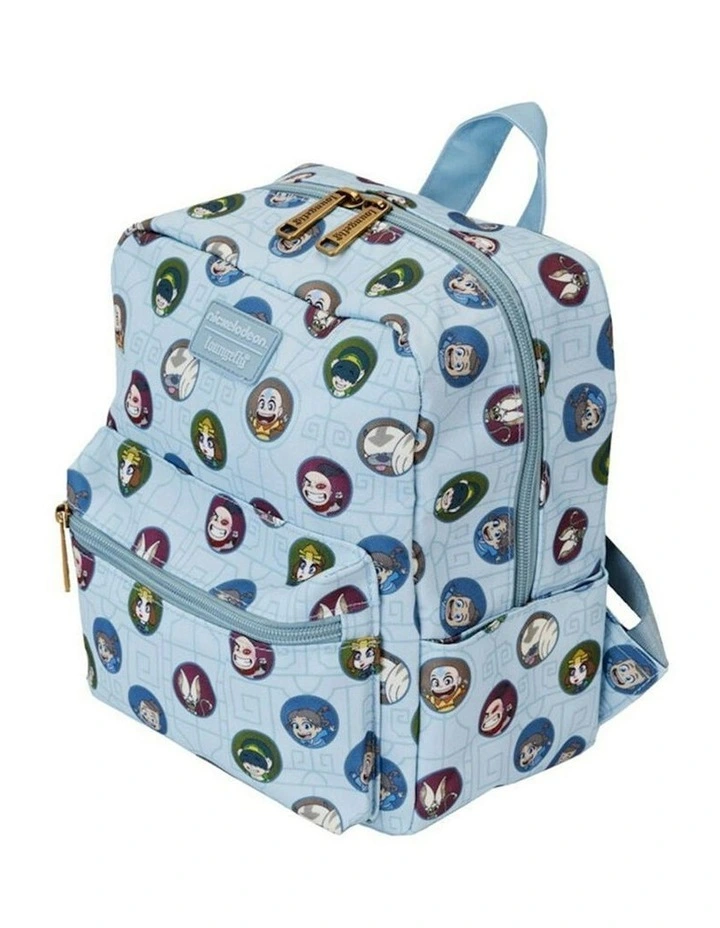 Square Mini Backpack 8.5x9.75inch in Multi image 3