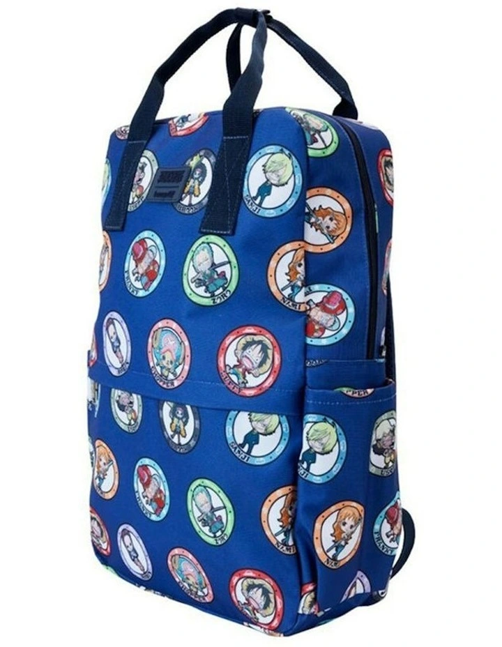 Character Aop Full Size Backpack 11.5x17.5inch in Blue image 2