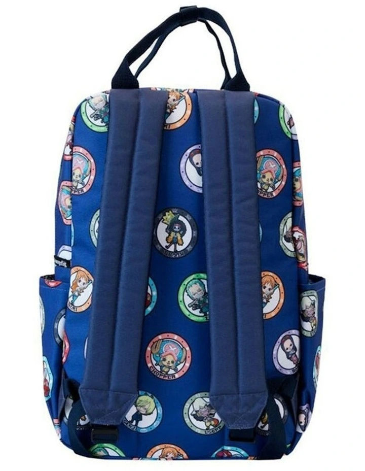 Character Aop Full Size Backpack 11.5x17.5inch in Blue image 4