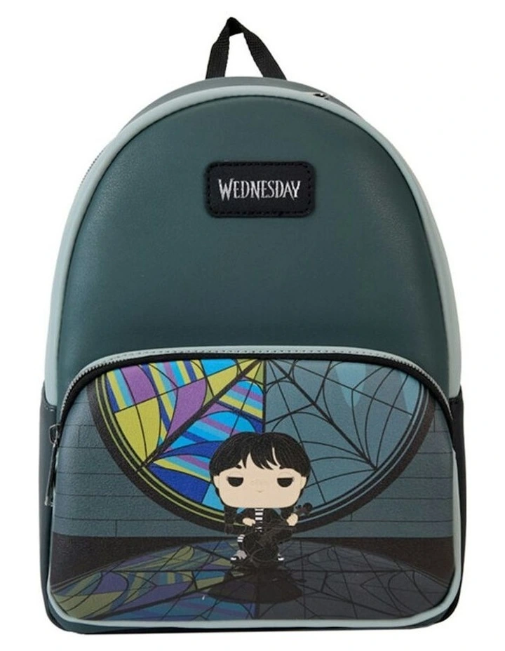 Wednesday Passport Mini Backpack 8.25x10.75inch in Multi image 1