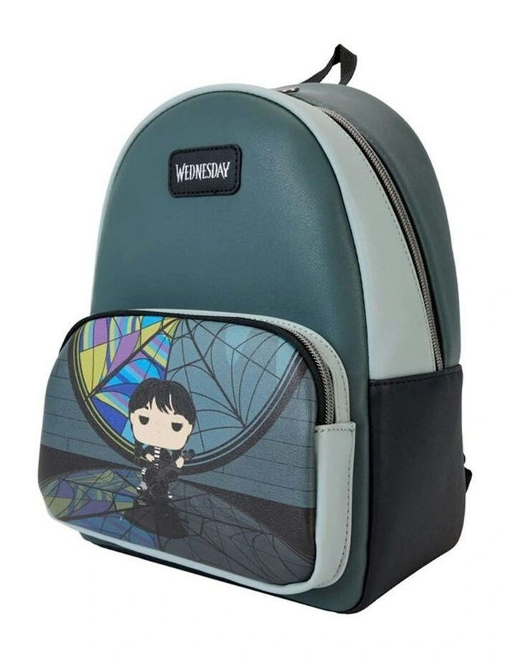 Wednesday Passport Mini Backpack 8.25x10.75inch in Multi image 2