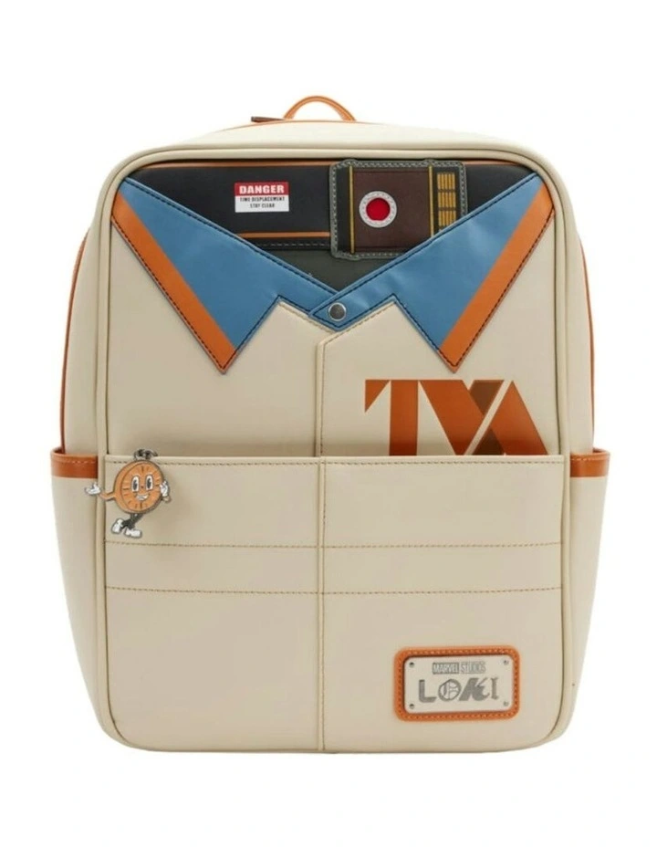 Tv Variant Led Mini Backpack in Beige image 1
