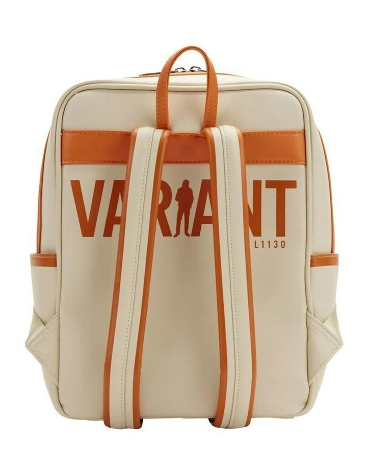 Tv Variant Led Mini Backpack in Beige image 5