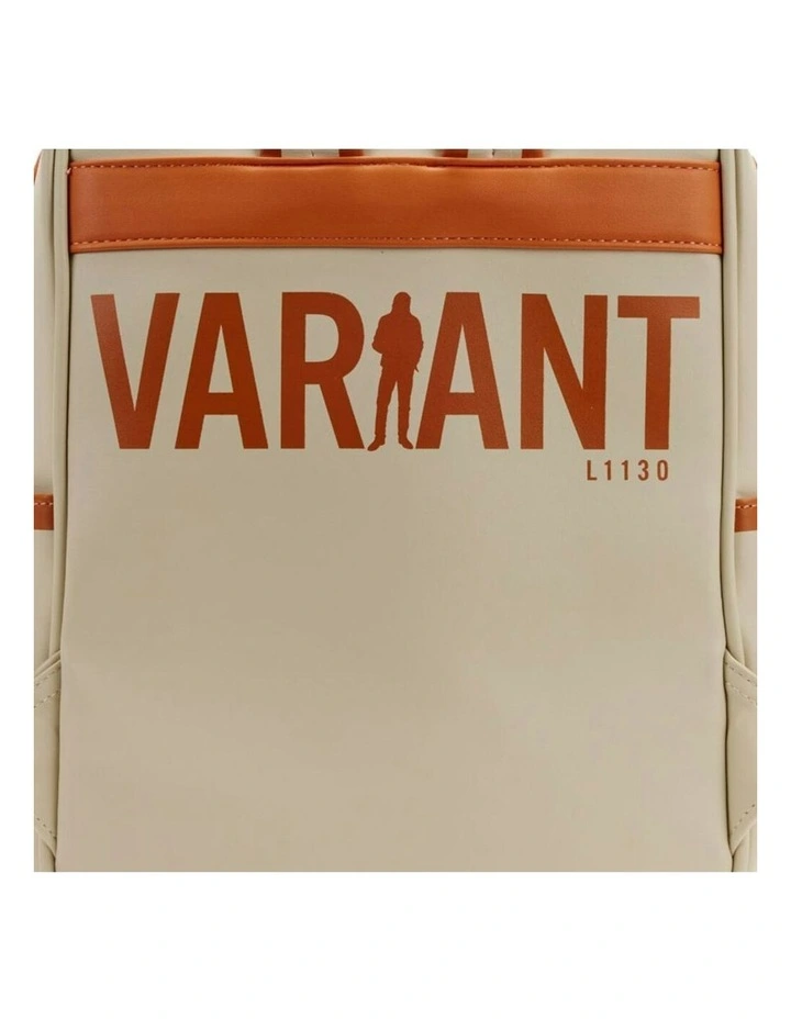 Tv Variant Led Mini Backpack in Beige image 6