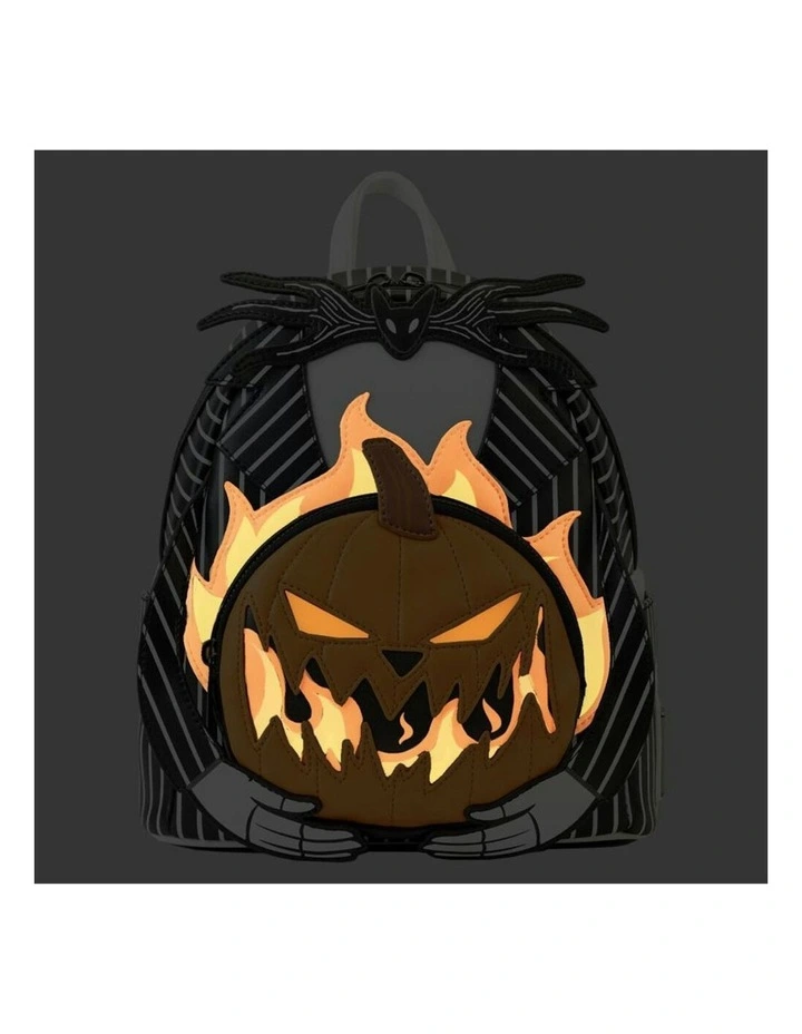 Eddie Munson Glow Tribute Mini Backpack in Red image 2