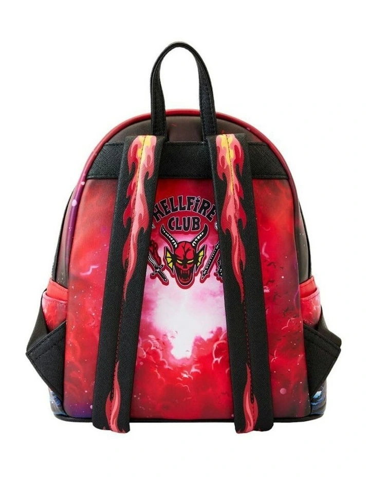 Eddie Munson Glow Tribute Mini Backpack in Red image 6