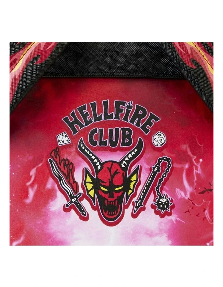Eddie Munson Glow Tribute Mini Backpack in Red image 7