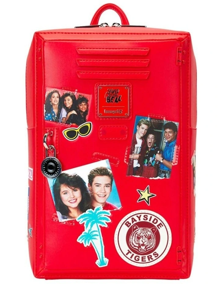 Kids Locker Backpack in Red image 1