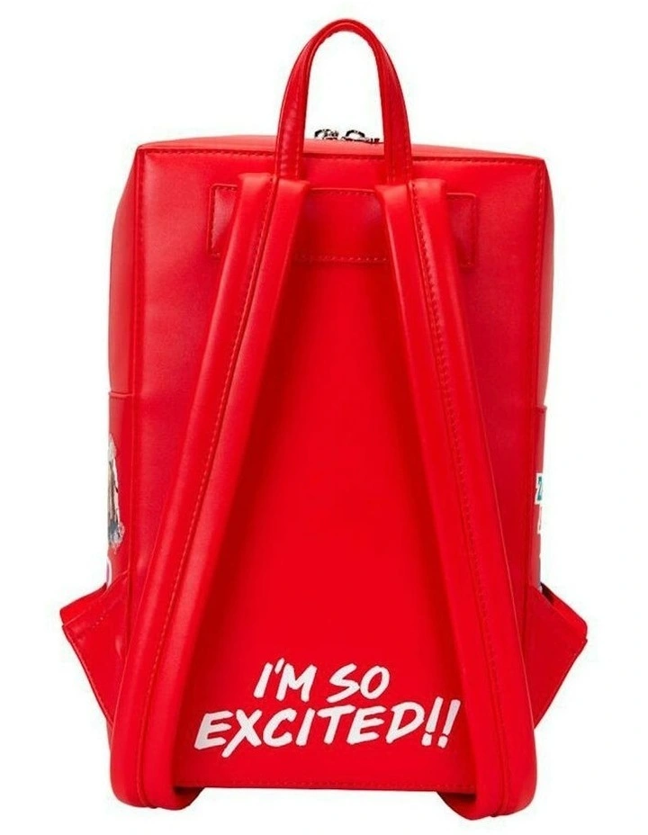 Kids Locker Backpack in Red image 3