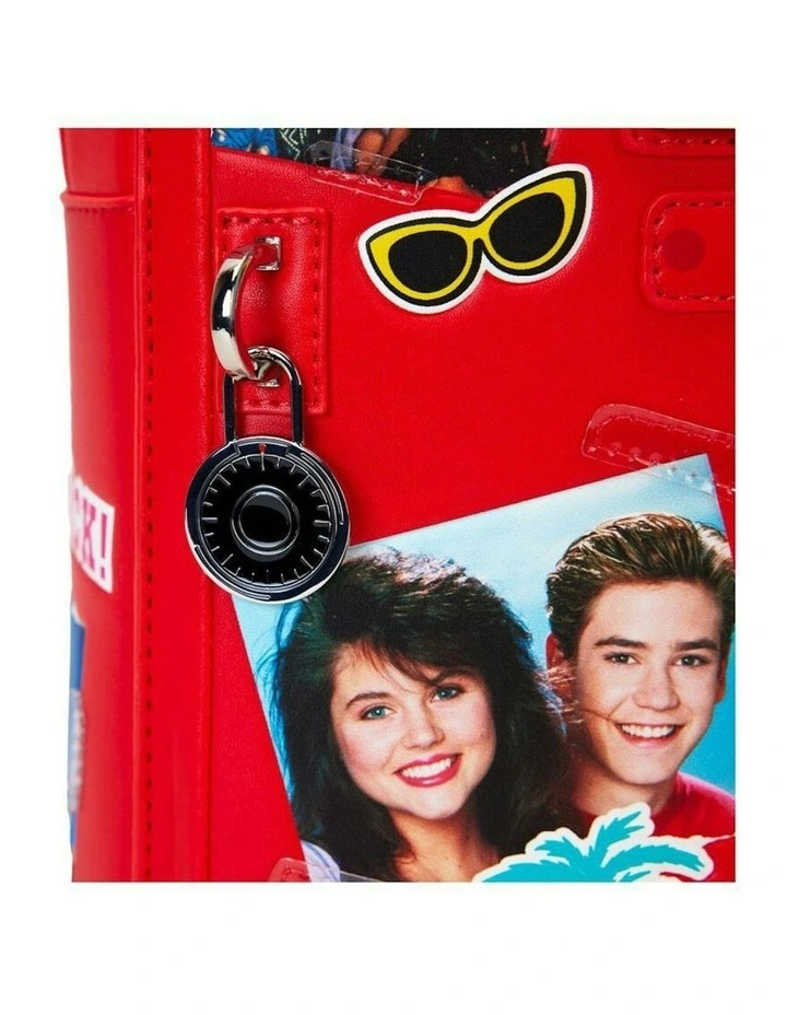 Kids Locker Backpack in Red image 5