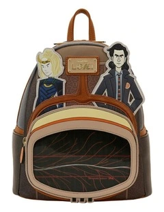 TV TVA Lenticular Multiverse Mini Backpack in Brown