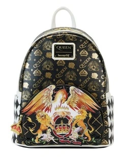 Logo Crest Adjustable Mini Backpack 23x27cm (8+ Years) in Black