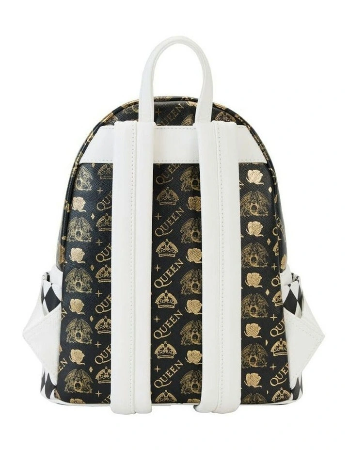 Logo Crest Adjustable Mini Backpack 23x27cm (8+ Years) in Black image 4
