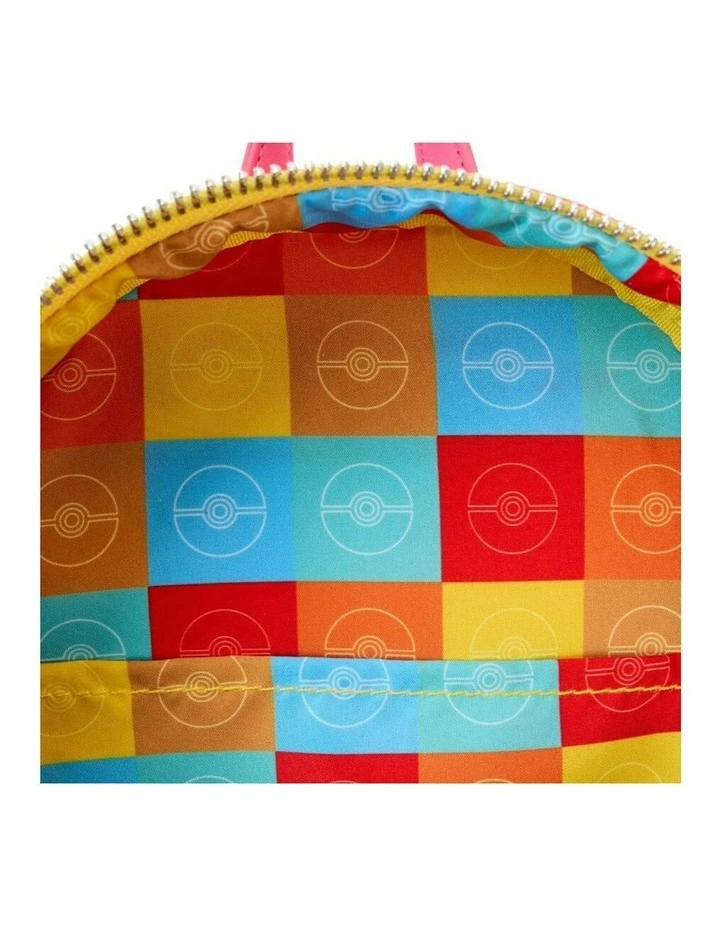 Holiday Pikachu Light-Up Mini Backpack 23x27cm in Yellow image 6