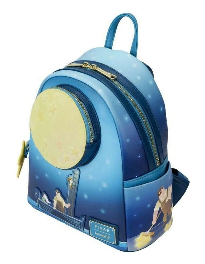 Moon Glow In The Dark LED Mini Backpack 23x27cm (12 Years+) in Blue image 4