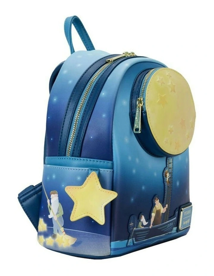Moon Glow In The Dark LED Mini Backpack 23x27cm (12 Years+) in Blue image 5