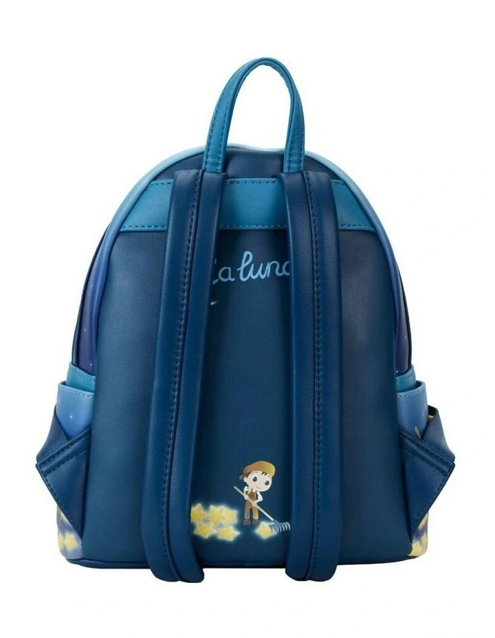 Moon Glow In The Dark LED Mini Backpack 23x27cm (12 Years+) in Blue image 6