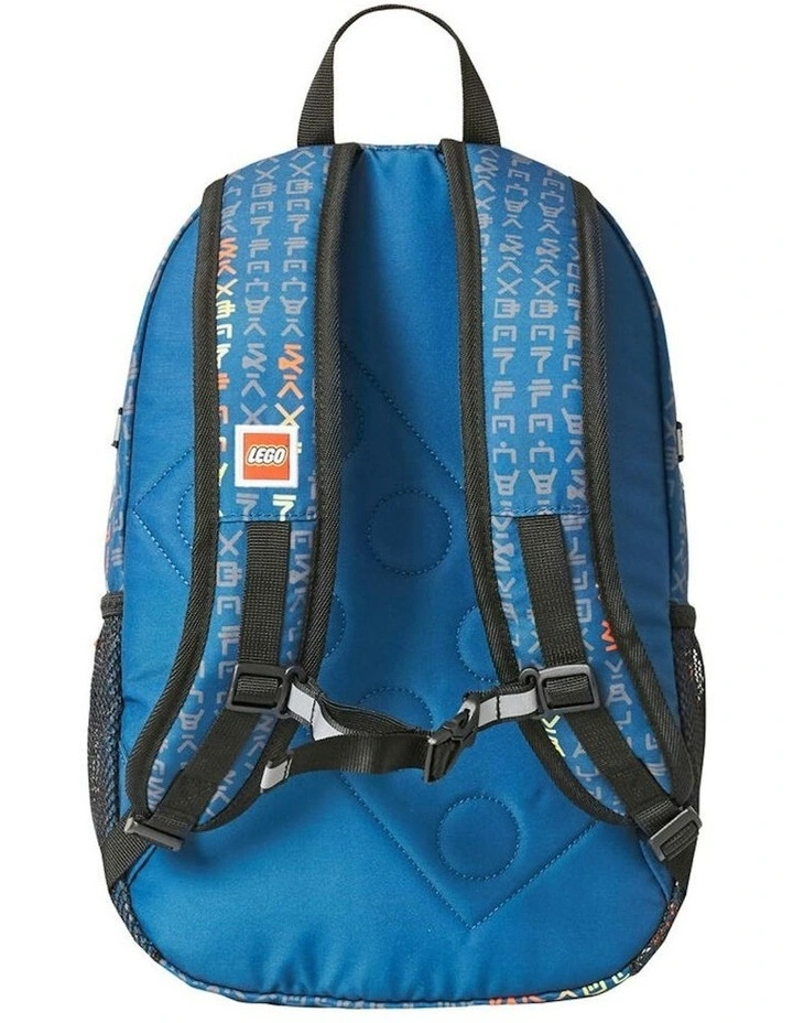 Ninjago Family Extended Backpack with Side Mesh Pockets 27x40cm in Blue image 3