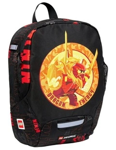 Ninjago Dragon Energy Kindergarten Backpack 24x32.5cm in Black