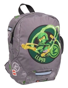 Ninjago Elemental Master of Energy Kindergarten Backpack 24x32.5cm in Grey