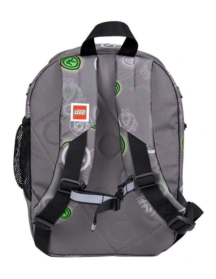 Ninjago Elemental Master of Energy Kindergarten Backpack 24x32.5cm in Grey image 2