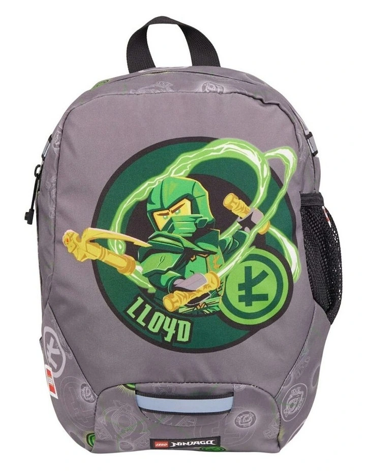 Ninjago Elemental Master of Energy Kindergarten Backpack 24x32.5cm in Grey image 3