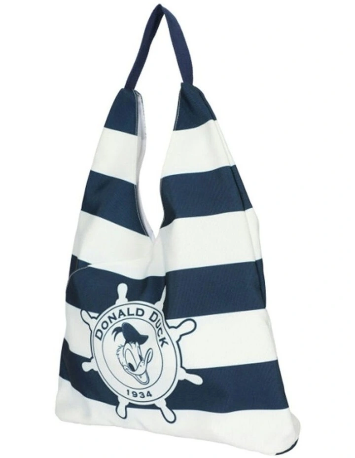 Donald Duck Canvas Shopper Bag White/Blue image 1