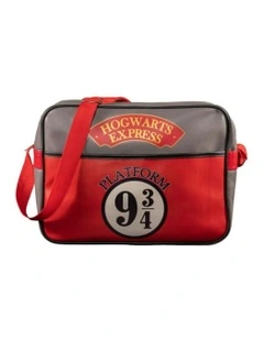 Platform 9 3/4 Hogwarts Express Messenger Bag in Red