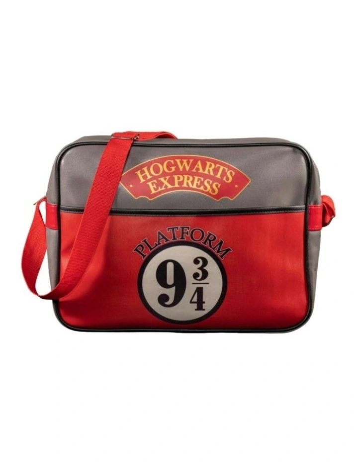 Platform 9 3/4 Hogwarts Express Messenger Bag in Red image 1