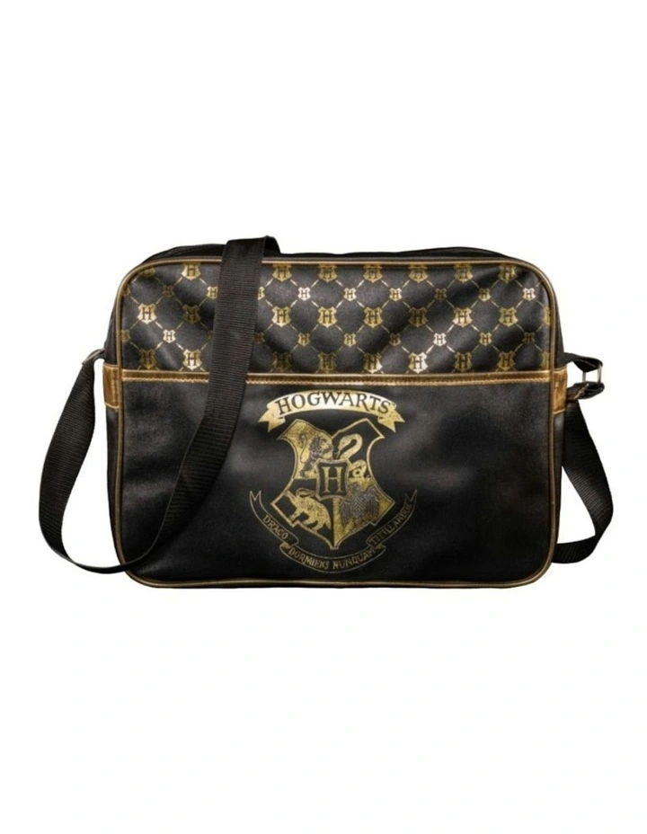 Hogwarts Messenger Bag with Strap in Black image 1