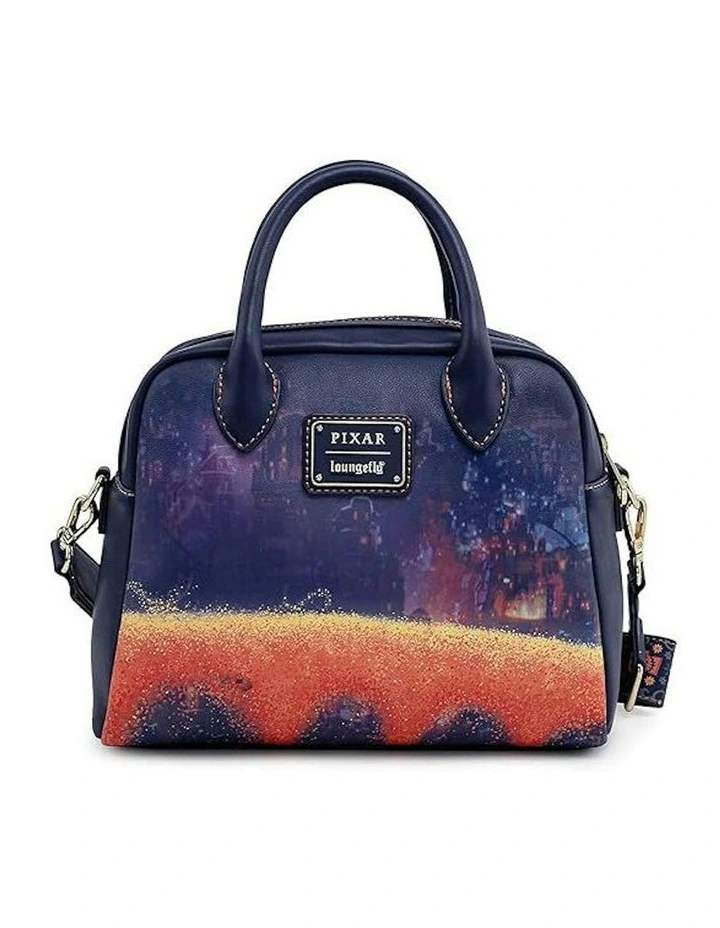 Coco Marigold Bridge Guitar Strap Crossbody/Sling Bag 10x9in in Multi image 2