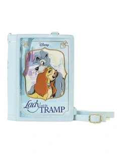 Book Convertible Crossbody Bag in Blue