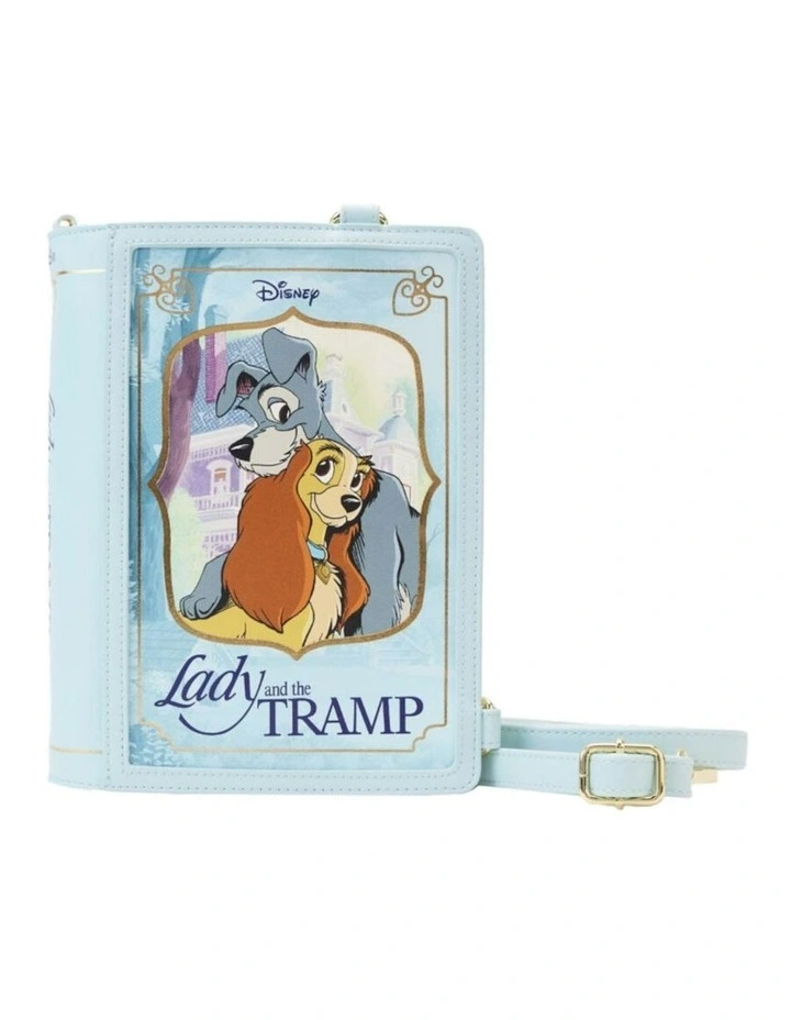 Book Convertible Crossbody Bag in Blue image 1