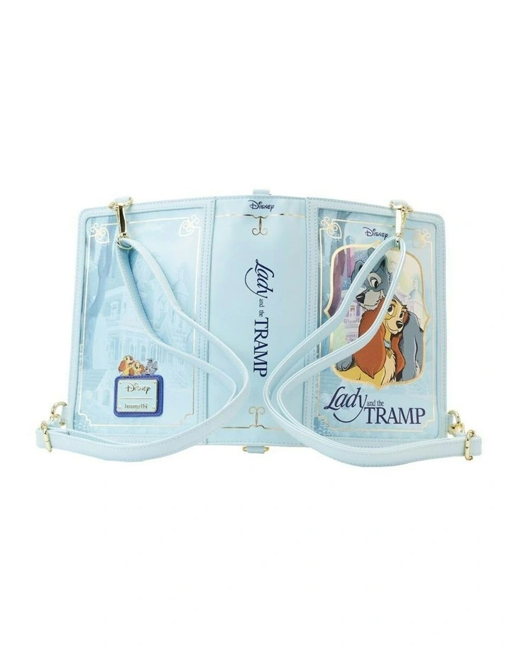 Book Convertible Crossbody Bag in Blue image 6