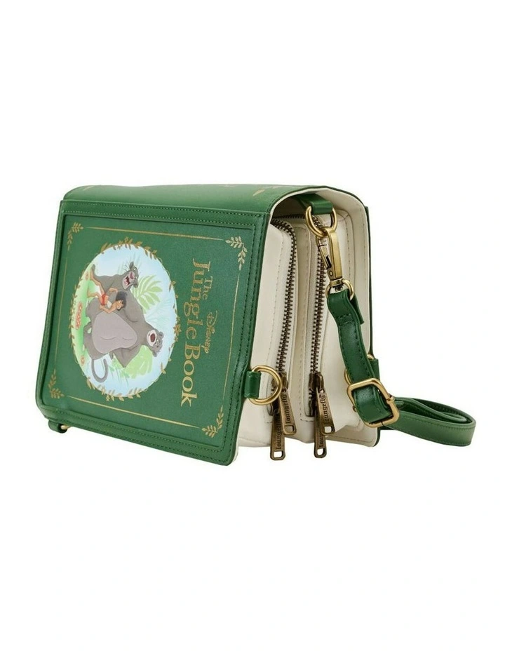 Convertible Crossbody Sling/Shoulder Bag in Green image 3