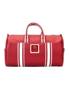 Bayside Tigers Duffle Bag 12x5.5in in Red