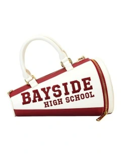 Bayside High Megaphone Crossbody Bag 10.5in in Red