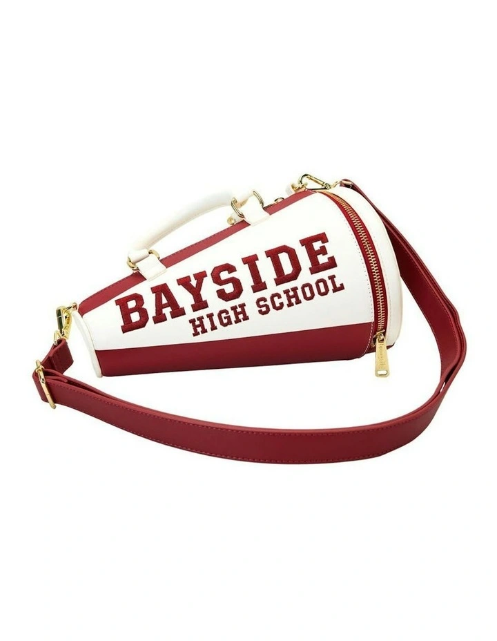 Bayside High Megaphone Crossbody Bag 10.5in in Red image 5