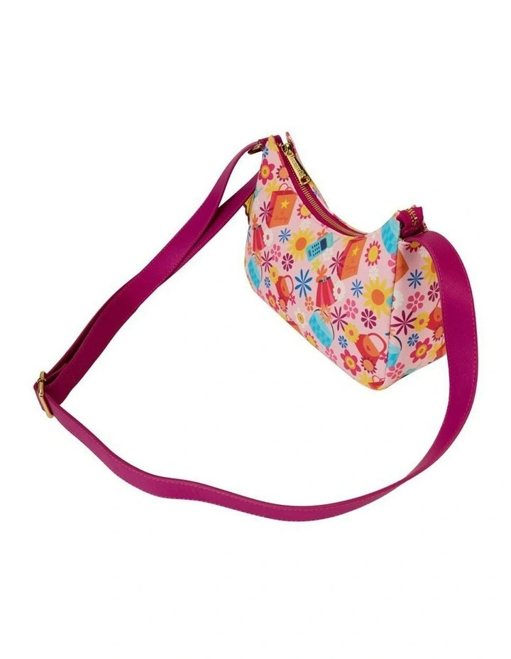 Animated Lizzie Crossbody Bag 9.75x6.5in in Multi image 2