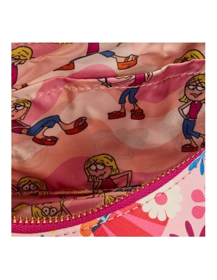 Animated Lizzie Crossbody Bag 9.75x6.5in in Multi image 5