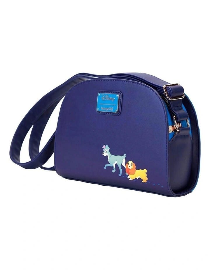 70th Anniversary Crossbody Bag 9.5in in Blue image 3